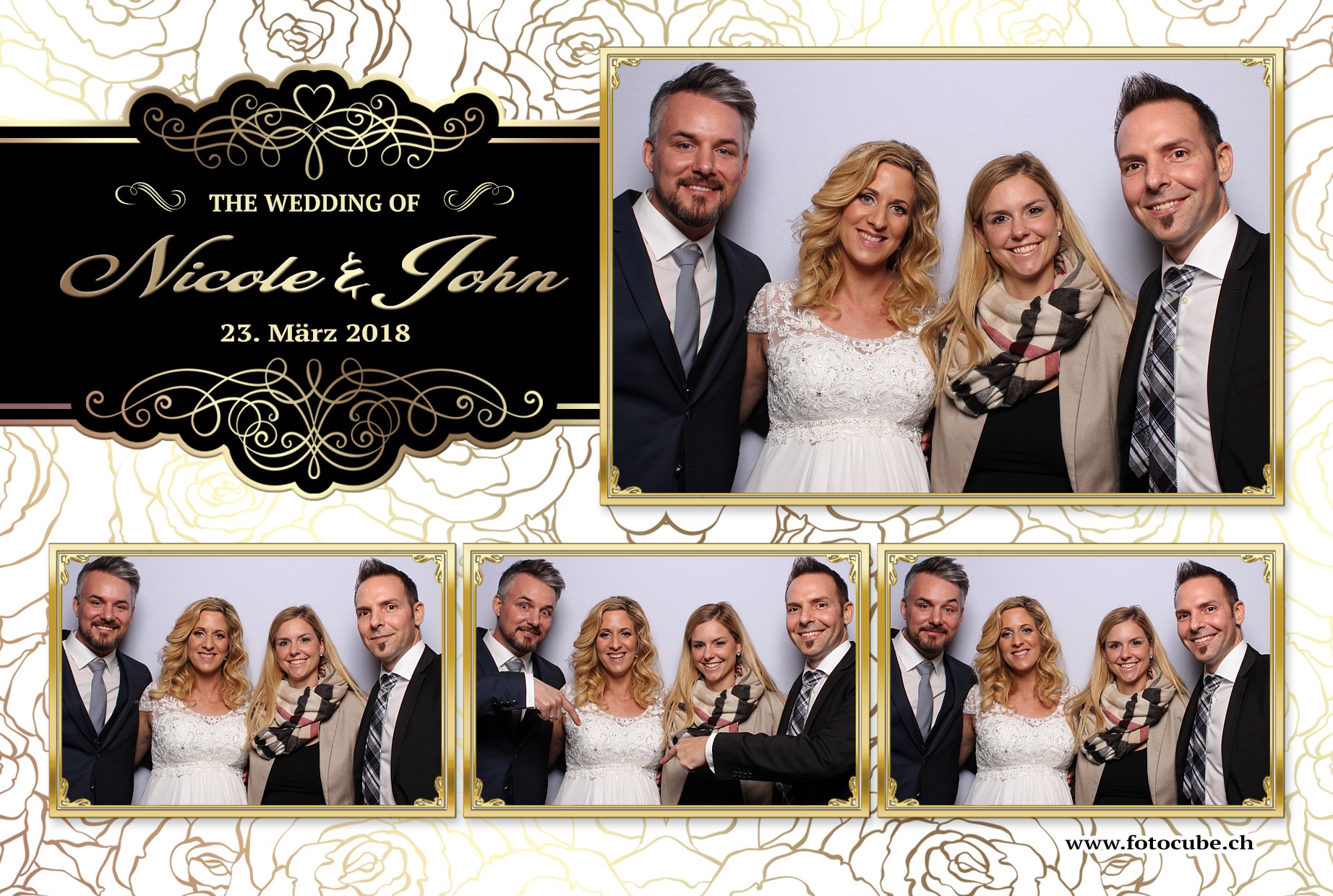 Fotobox.ch - Hochzeit - Wedding - Nicole und John