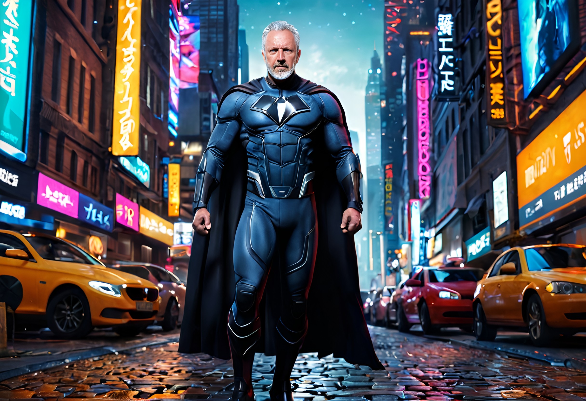 KI-Fotobox - Superheld - KI-Bild