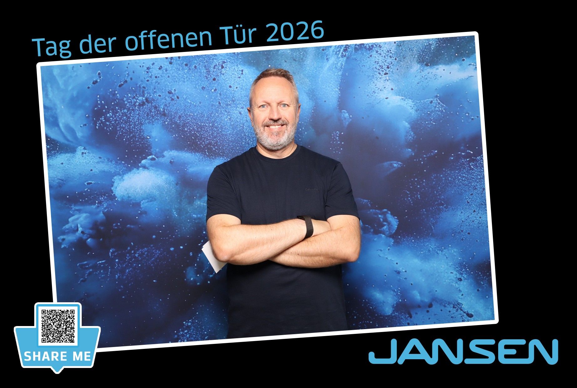 Fotobox beim Tag der offenen Tür von Jansen in Oberriet