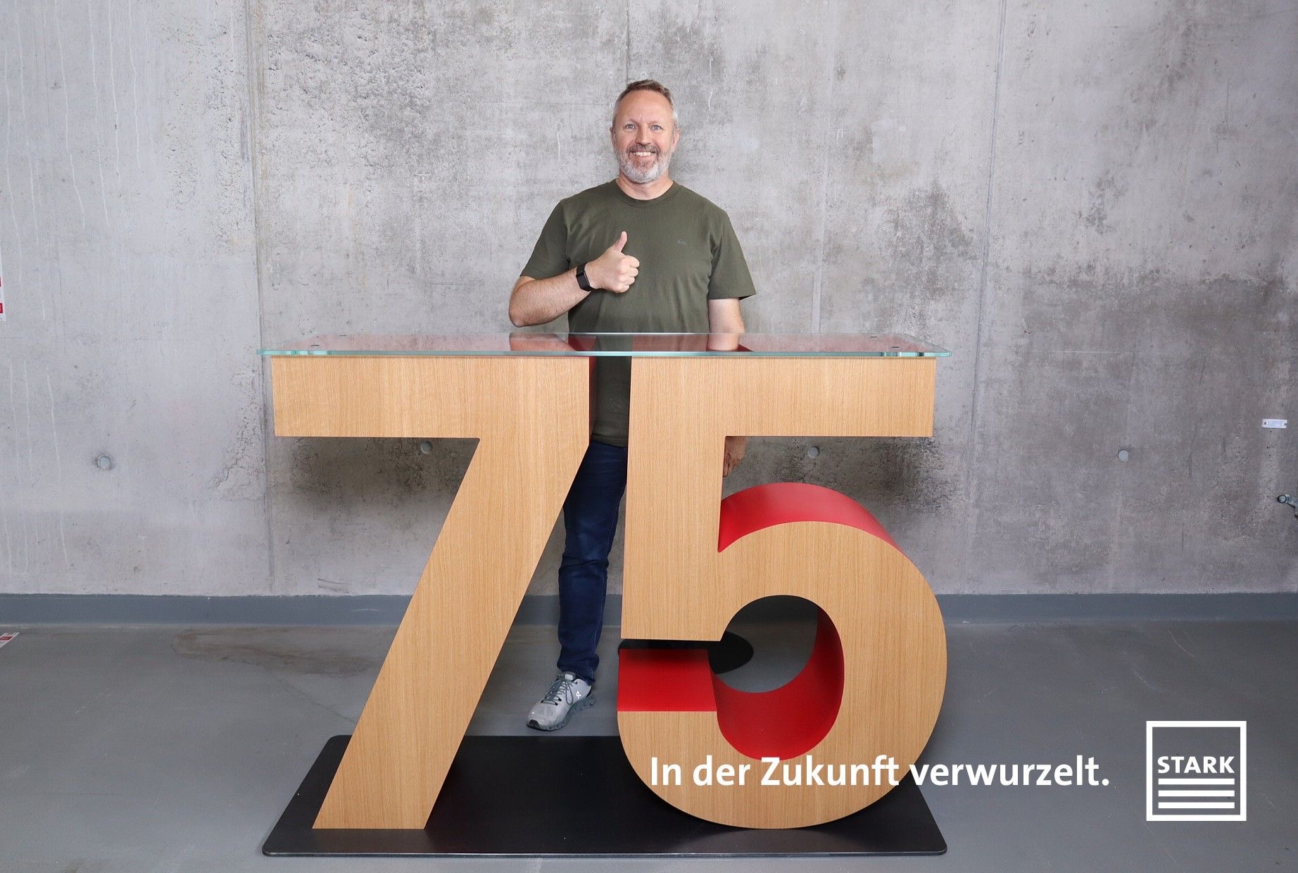 Fotobox beim 75-Jahr-Jubiläum der STARK AG in Altstätten