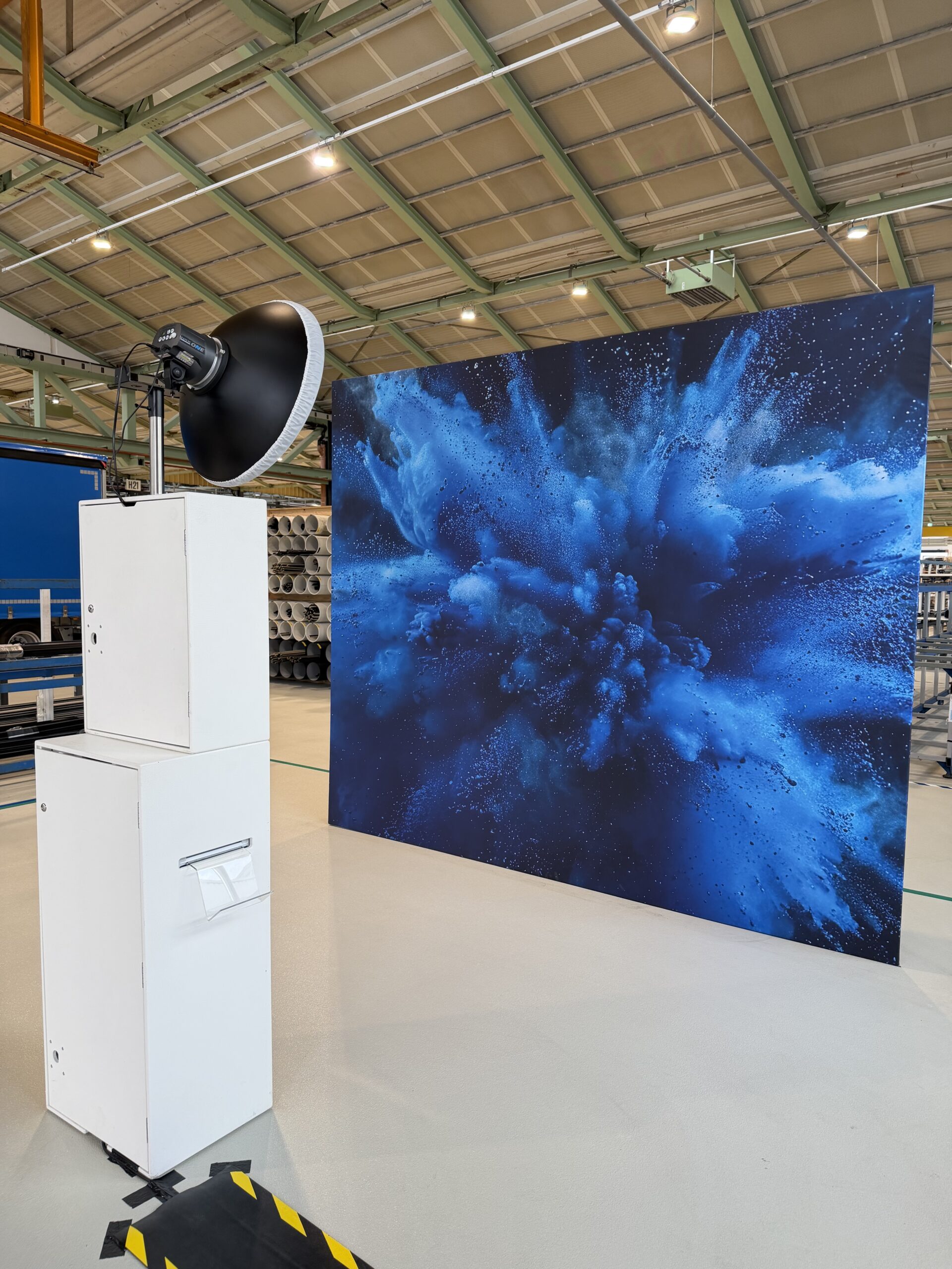 Fotobox beim Tag der offenen Tür von Jansen in Oberriet