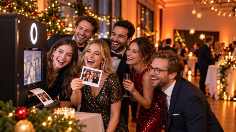 Fotobox für die Weihnachtsfeier mieten: So planst du es (2026)
